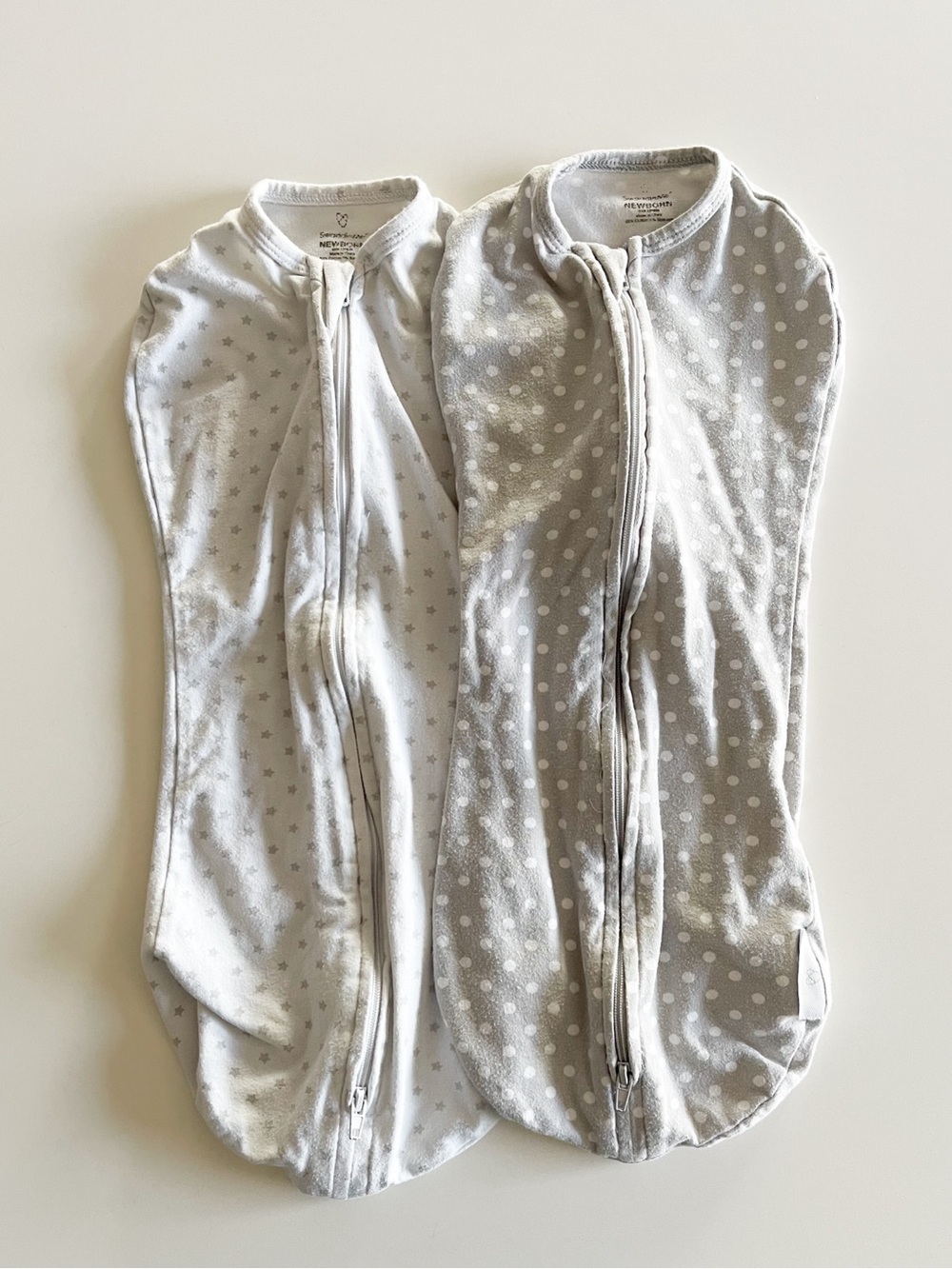 SwaddleMe Newborn Swaddle Sleep Sacks, Set of 2